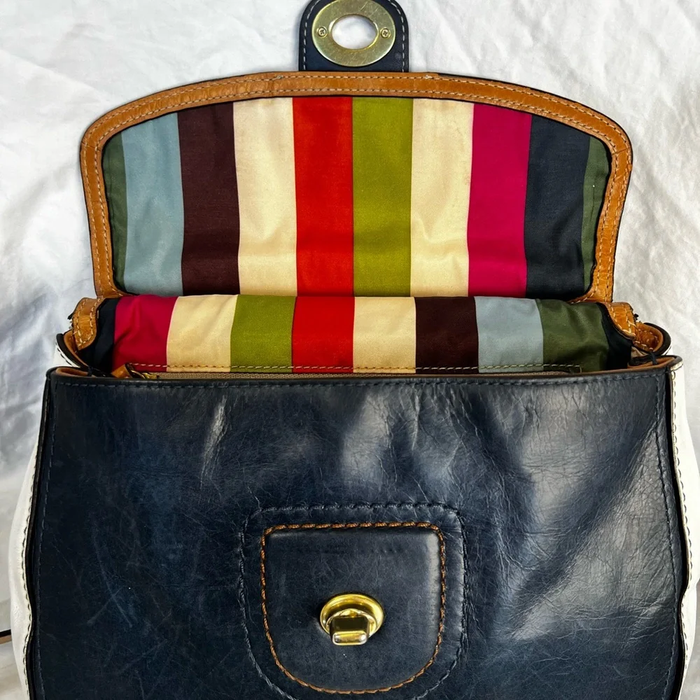 Coach Legacy Willis 70th Anniversary Colorblock Satchel - Picture 12 of 15